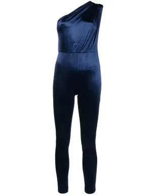 Atlein ベルベットの片肩ジャンプスーツ - サムネイル1