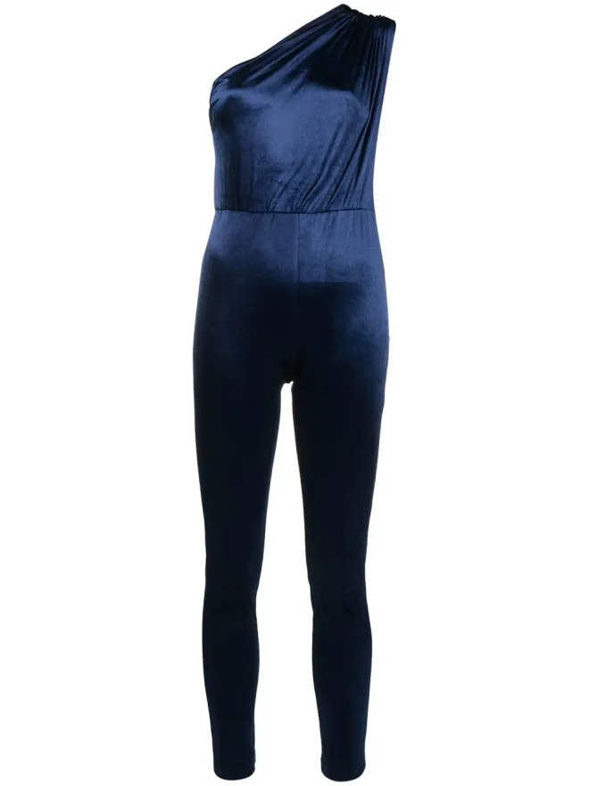 Atlein Atlein ベルベットの片肩ジャンプスーツの商品画像