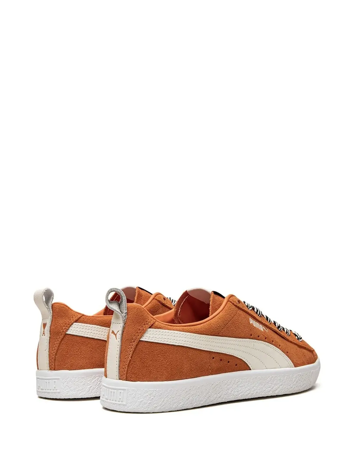 PUMA x AMI スエードヴィンテージ ジャファオレンジ スニーカー - 画像3
