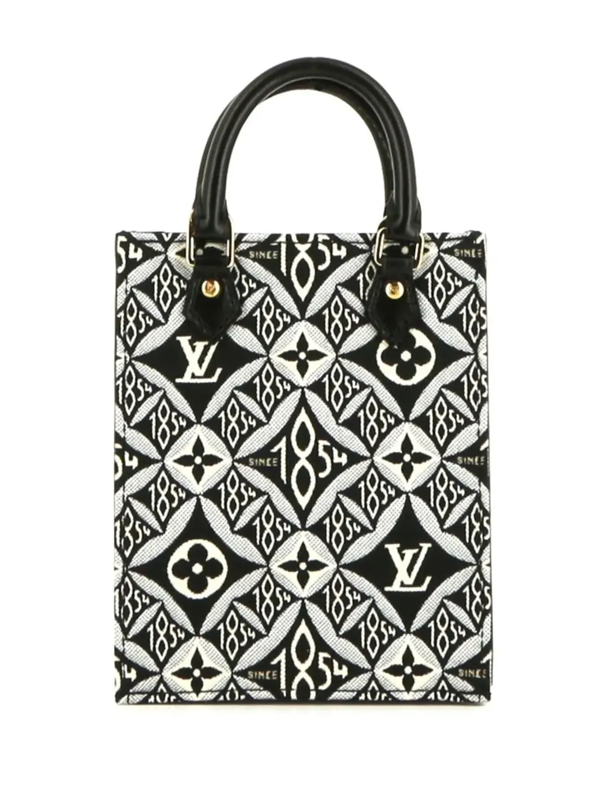 Louis Vuitton ビンテージ モノグラム・スモール・サック・プラット・ハンドバッグ - ブラック - 画像1