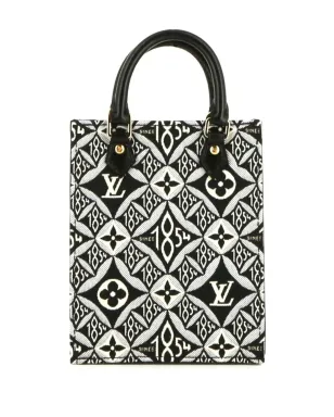 Louis Vuitton ビンテージ モノグラム・スモール・サック・プラット・ハンドバッグ - ブラック - サムネイル1