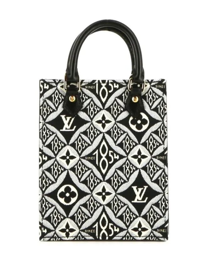 Louis Vuitton Pre-Owned Louis Vuitton ビンテージ モノグラム・スモール・サック・プラット・ハンドバッグ - ブラックの商品画像