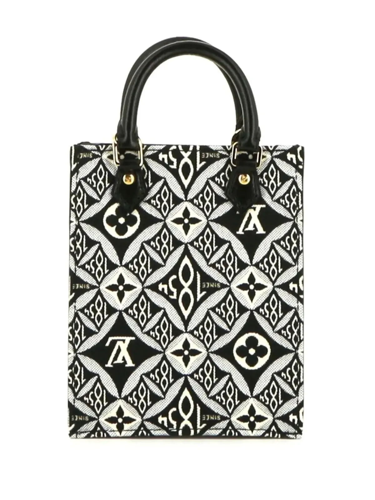 Louis Vuitton ビンテージ モノグラム・スモール・サック・プラット・ハンドバッグ - ブラック - 画像2