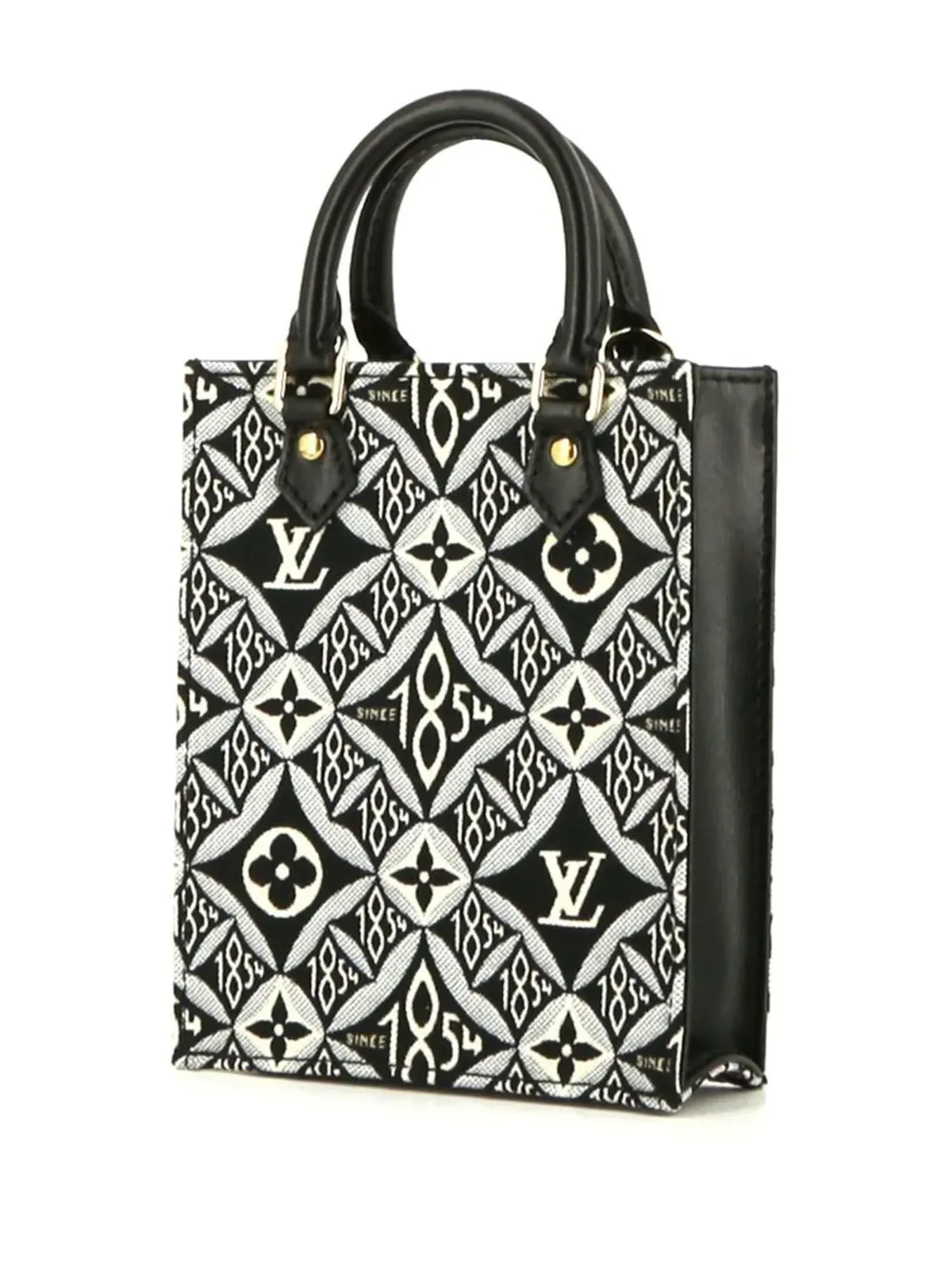 Louis Vuitton ビンテージ モノグラム・スモール・サック・プラット・ハンドバッグ - ブラック - 画像4