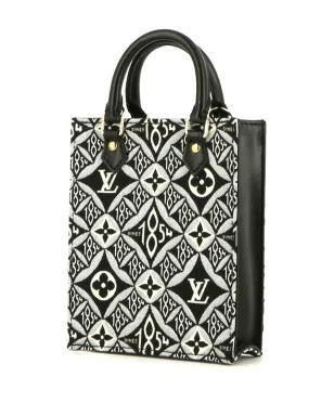 Louis Vuitton ビンテージ モノグラム・スモール・サック・プラット・ハンドバッグ - ブラック - サムネイル4