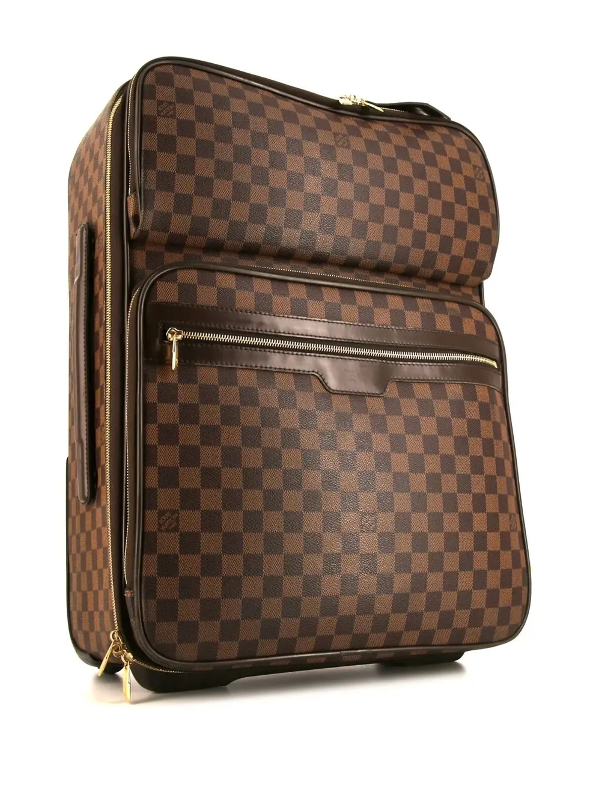 Louis Vuitton Pre-Owned ダミエ・エベヌ ペガーズ レジェール ソフトスーツケース - Brown - 画像3