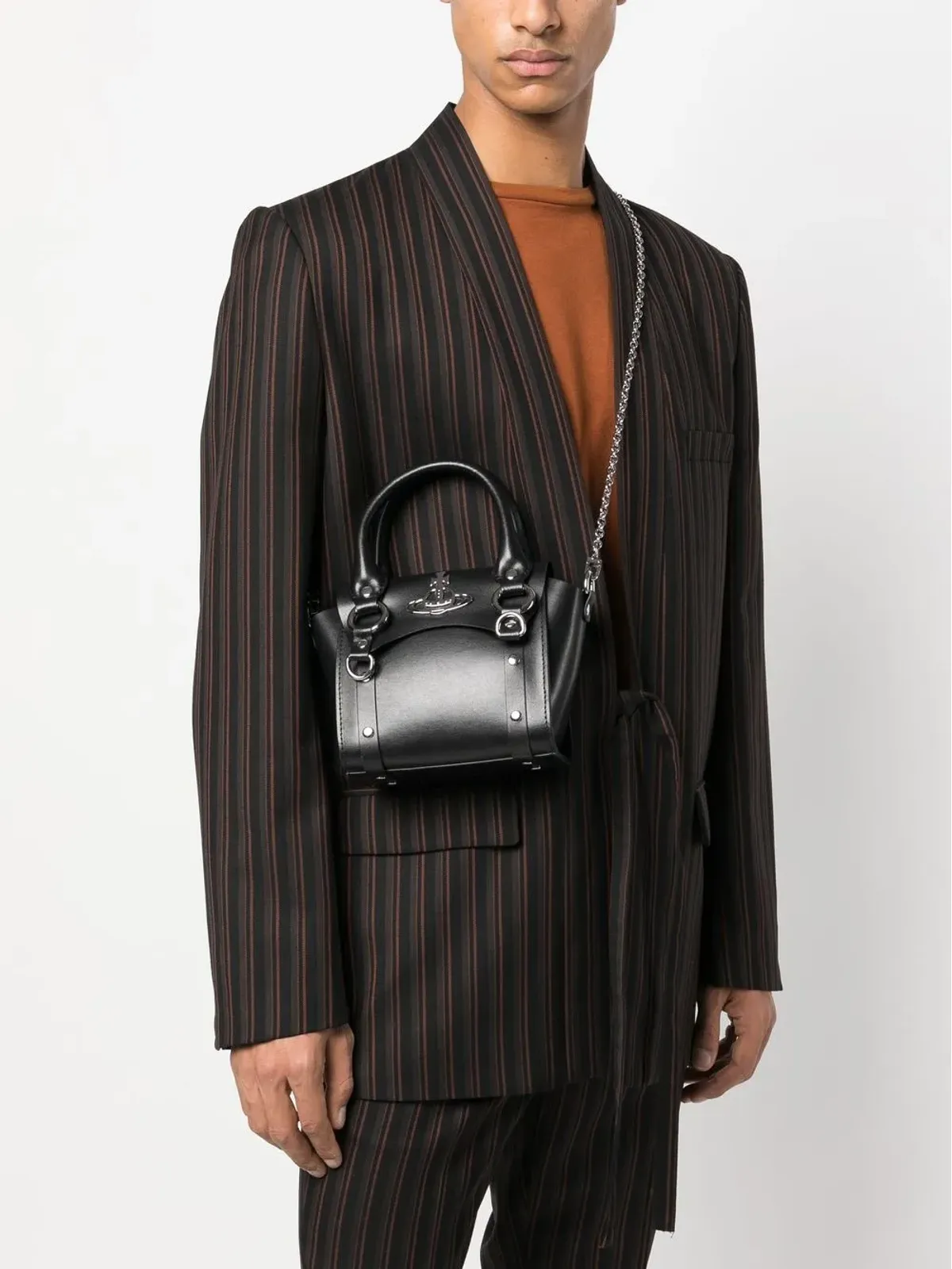Vivienne Westwood ベティ ミニ チェーン トートバッグ - 画像2