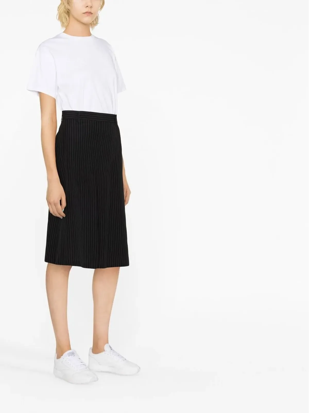 Maison Margiela ロゴプリントTシャツ - 画像4