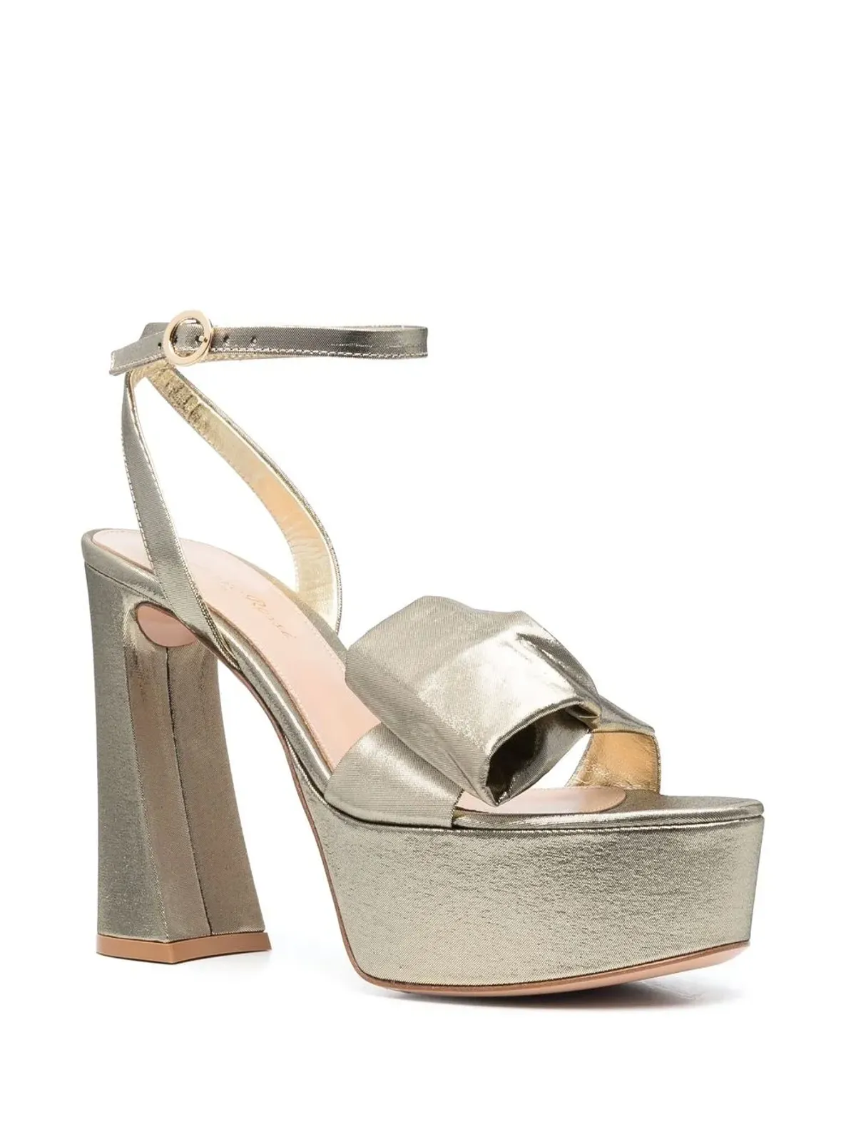 Gianvito Rossi ロージー ボウディテール サンダル - 画像2
