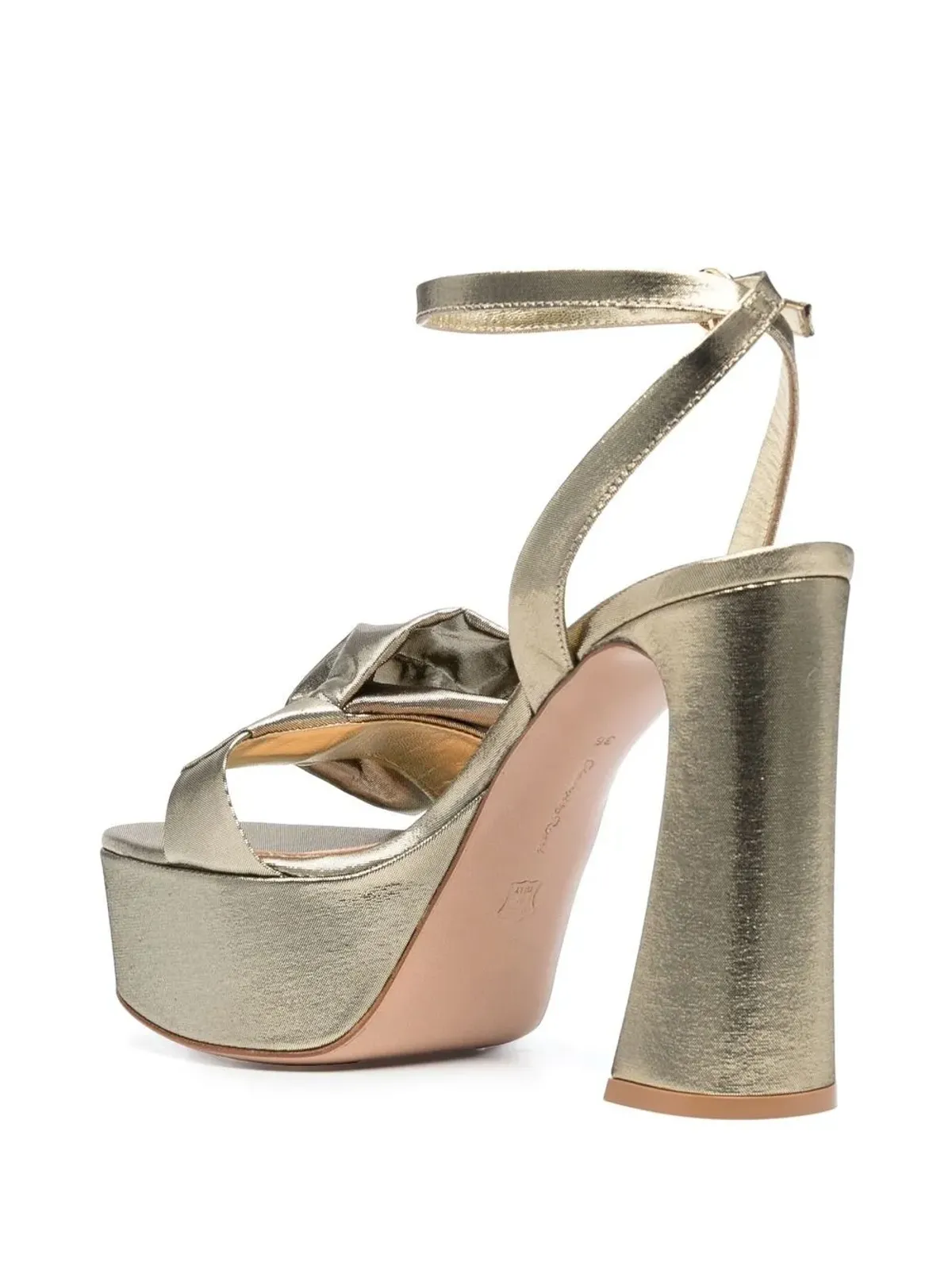 Gianvito Rossi ロージー ボウディテール サンダル - 画像3