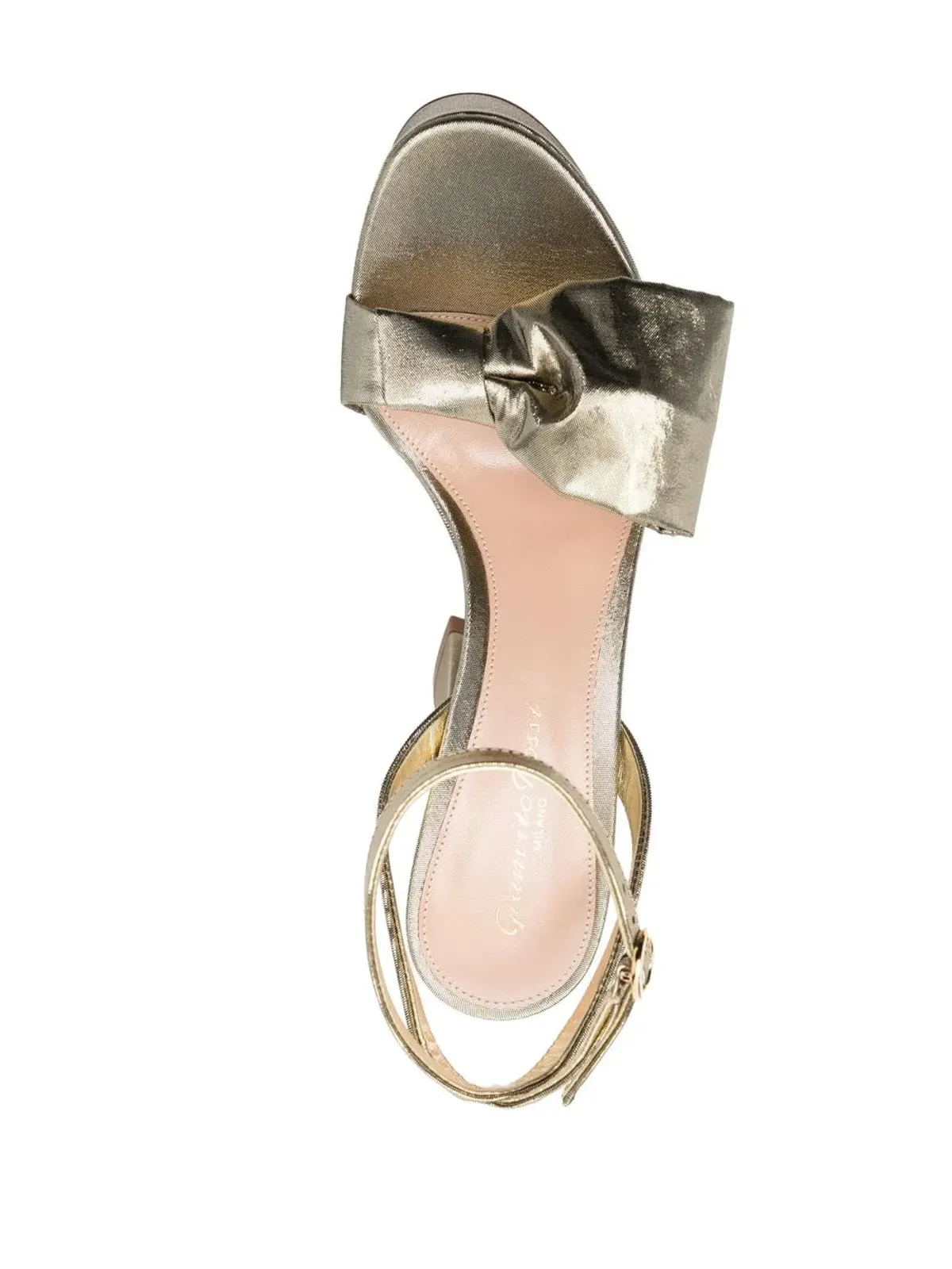 Gianvito Rossi ロージー ボウディテール サンダル - 画像4