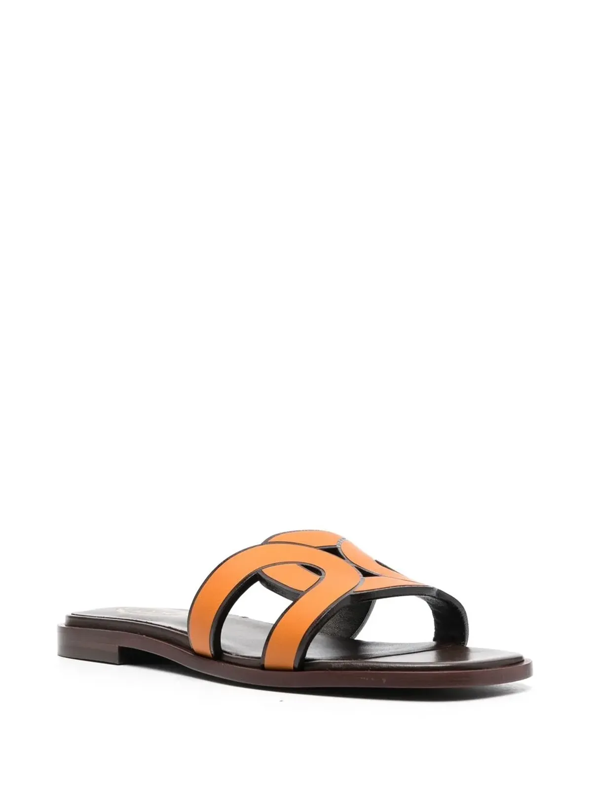Tod's レザー ロゴストラップサンダル - 画像2
