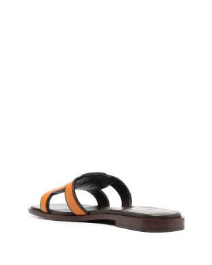 Tod's レザー ロゴストラップサンダル - サムネイル3
