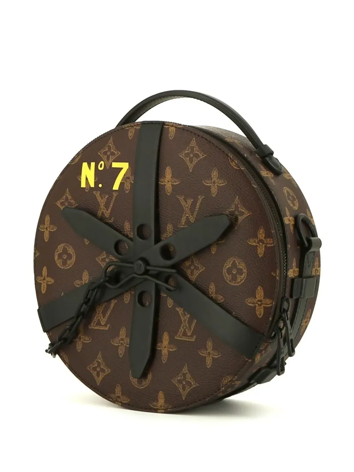 Louis Vuitton Vintage モノグラム・サークル型ツーウェイバッグ - Brown - 画像4