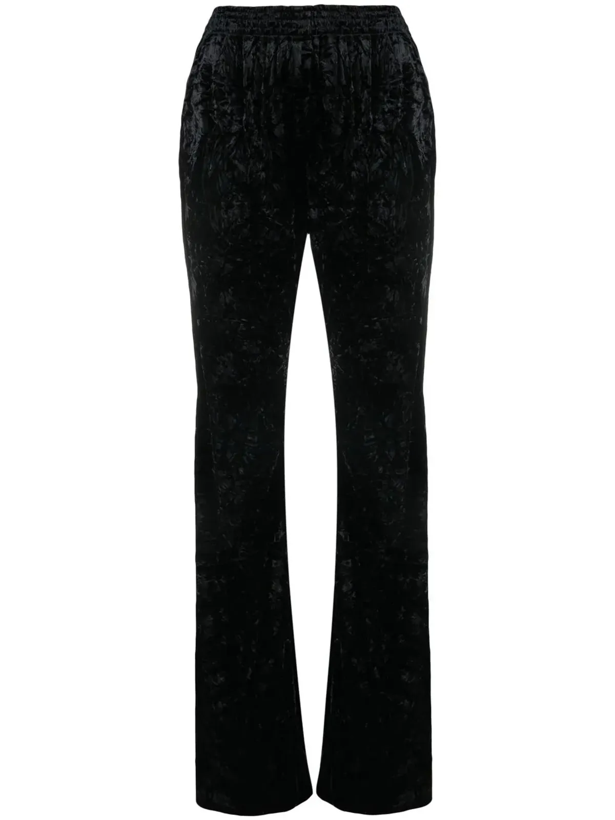 Saint Laurent ベルベットのワイドパンツ - 画像1