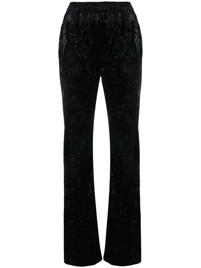 Saint Laurent Saint Laurent ベルベットのワイドパンツの商品画像