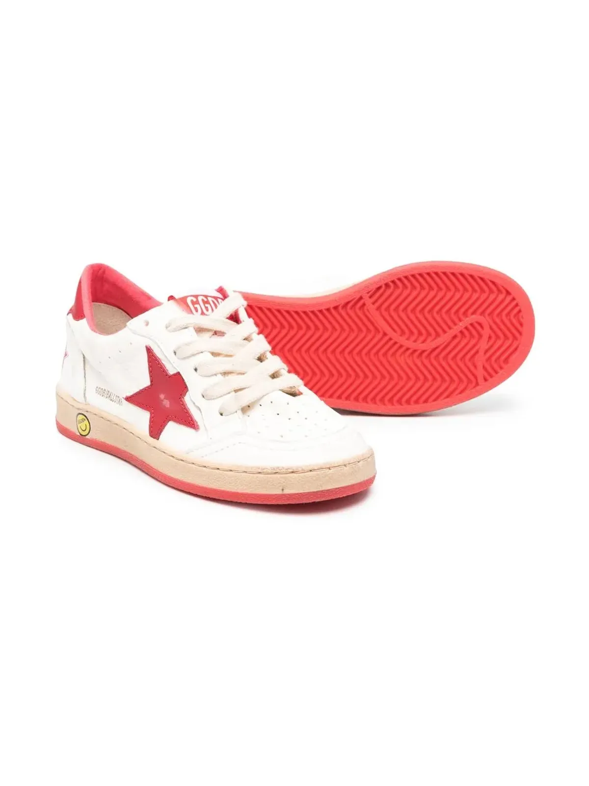 Golden Goose Kids Ball Star ローカットスニーカー - 画像2