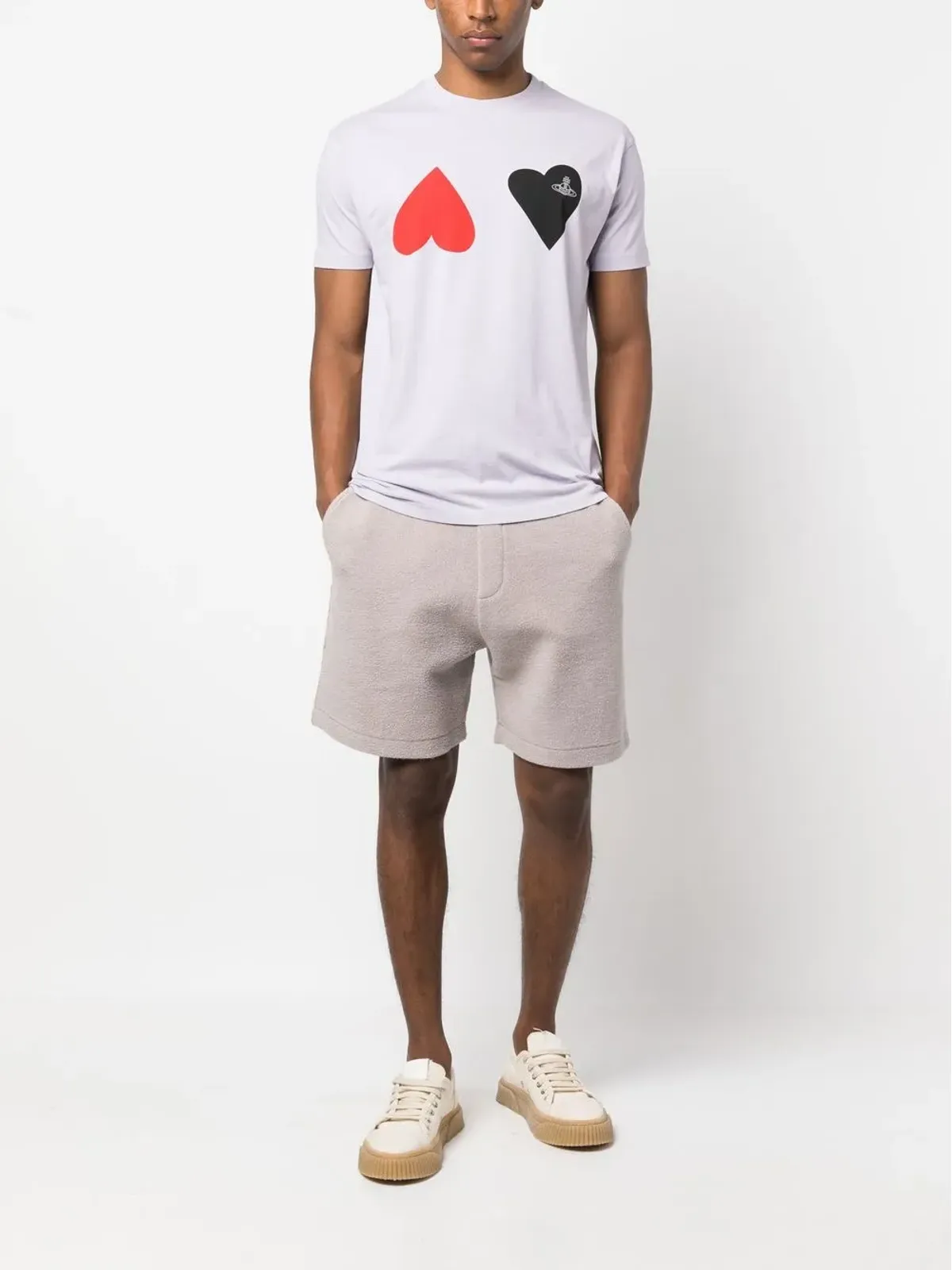 Vivienne Westwood ドローコード付きウエスト トラックショーツ - 画像2