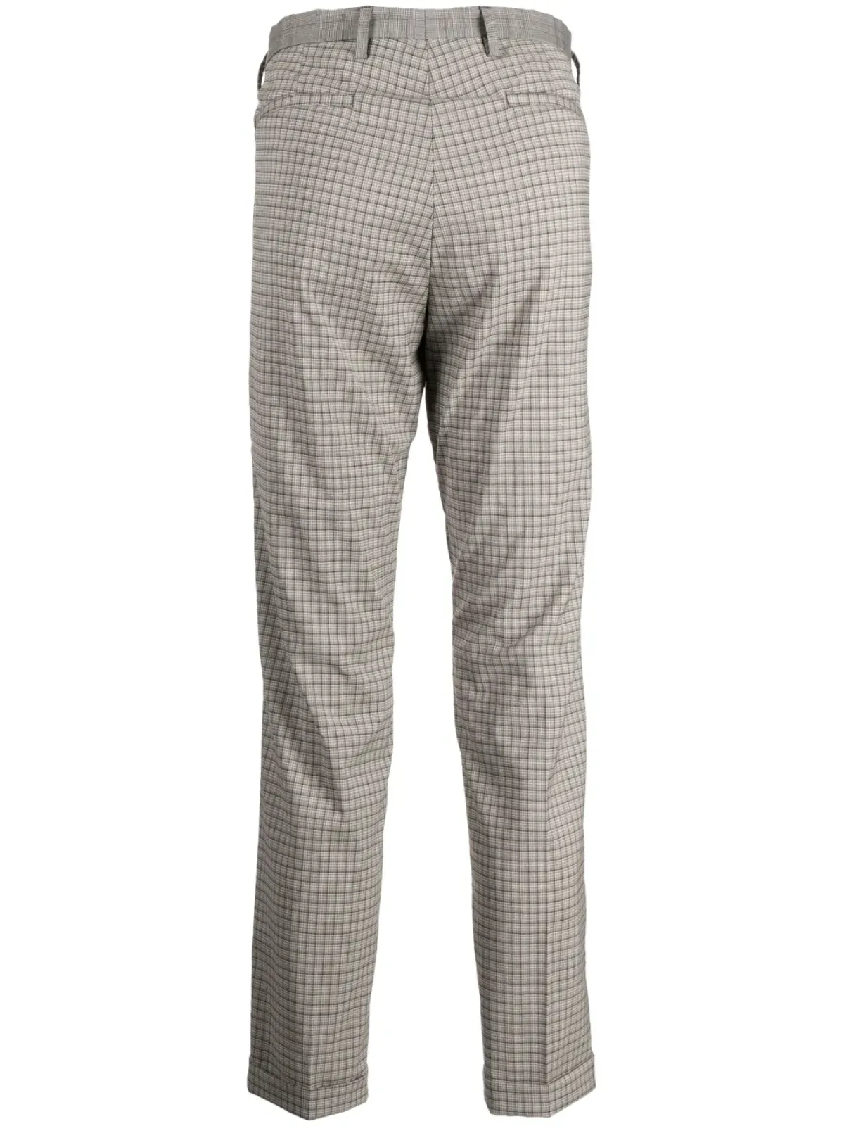 Paul Smith チェック柄ストレッチウールパンツ - 画像2
