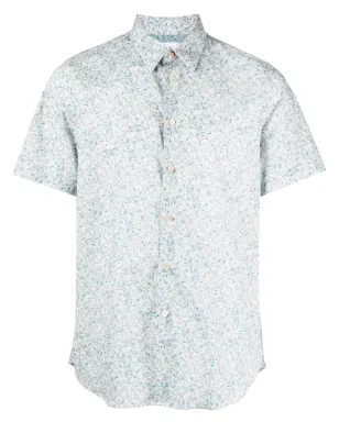 PS Paul Smith グラフィックプリントストレッチコットンシャツ - サムネイル1