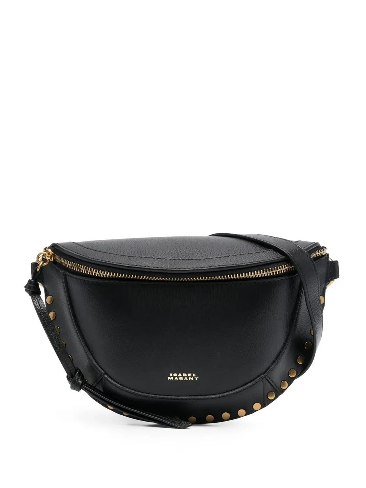 ISABEL MARANT Skano グレインレザー ショルダーバッグ ブラック - 画像1