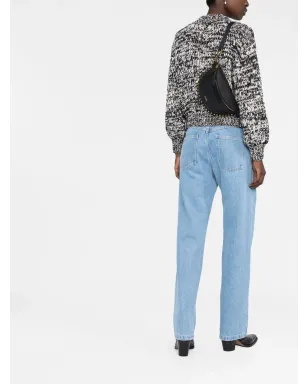 ISABEL MARANT Skano グレインレザー ショルダーバッグ ブラック - サムネイル2