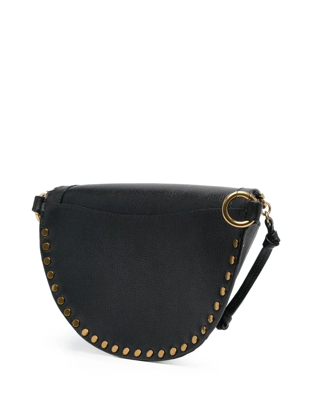ISABEL MARANT Skano グレインレザー ショルダーバッグ ブラック - 画像4