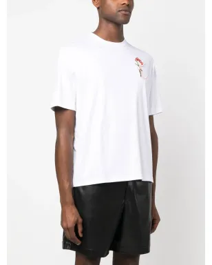 Lanvin フラワーパッチ Tシャツ - サムネイル4