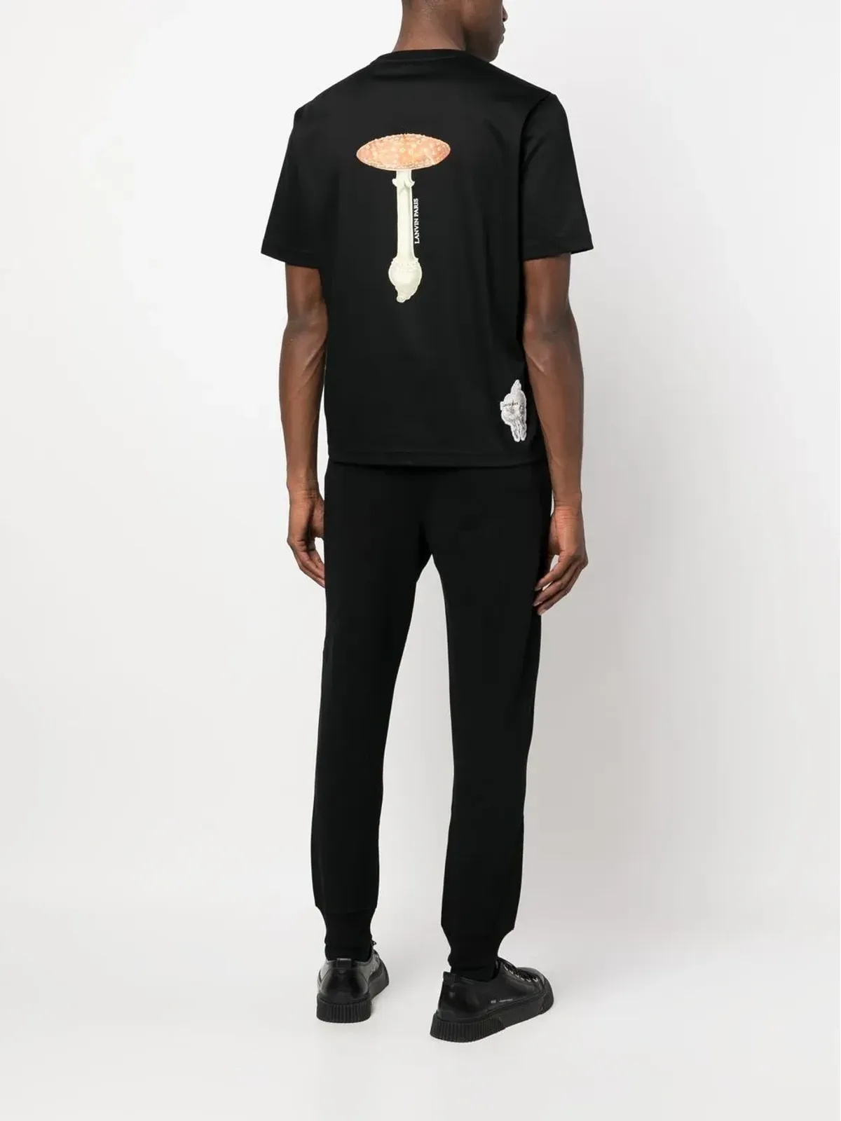 Lanvin L rabbit patch Tシャツ - 画像2