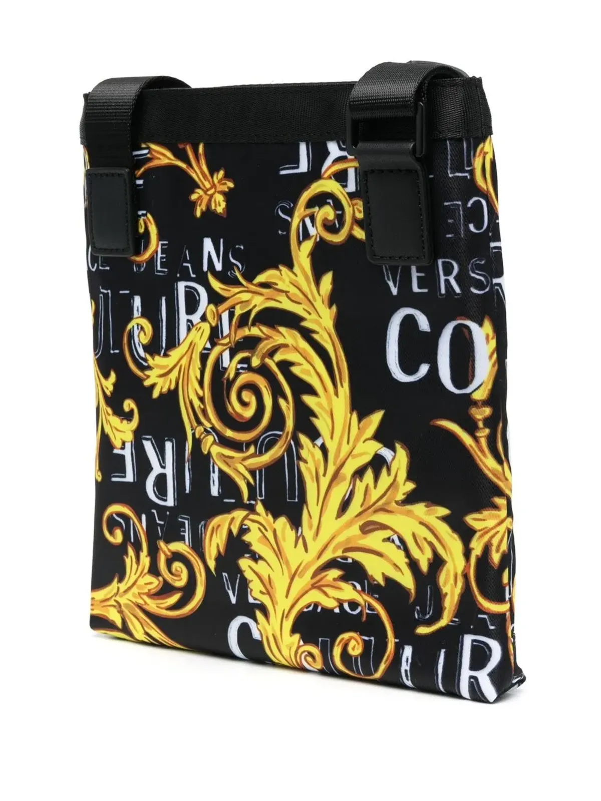 Versace Jeans Couture ロゴパッチ付きメッセンジャーバッグ - 画像3