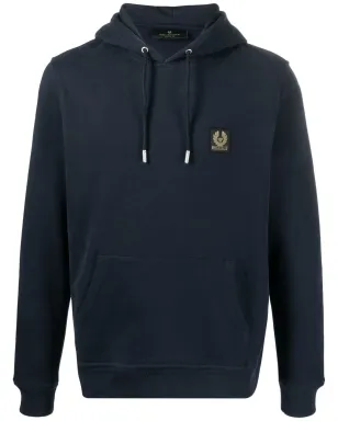 Belstaff ロゴパッチ コットンフーディー - サムネイル1