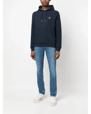 Belstaff ロゴパッチ コットンフーディー - サムネイル2