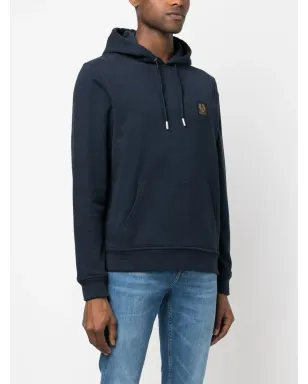Belstaff ロゴパッチ コットンフーディー - サムネイル3