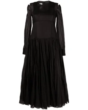 Jil Sander プリーツディテール ミディドレス - サムネイル1