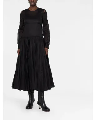 Jil Sander プリーツディテール ミディドレス - サムネイル2