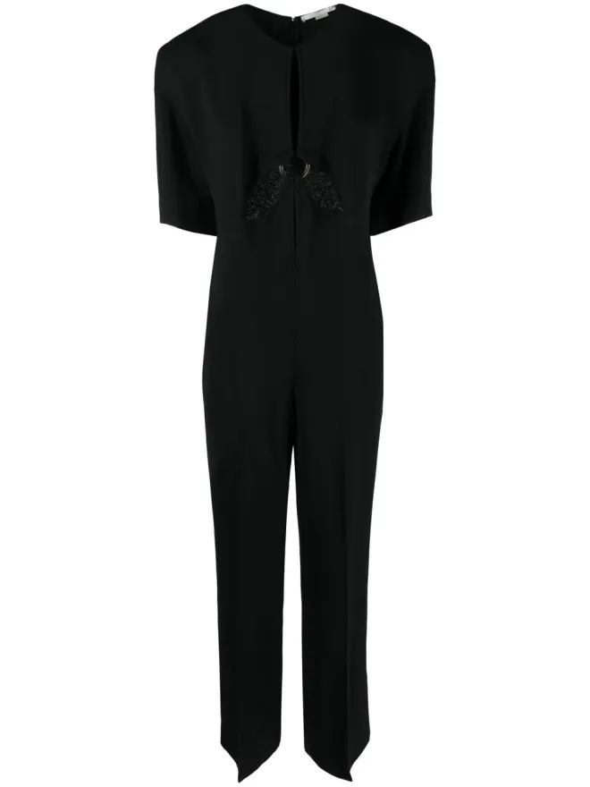 Stella McCartney Stella McCartney カットアウト半袖ジャンプスーツの商品画像