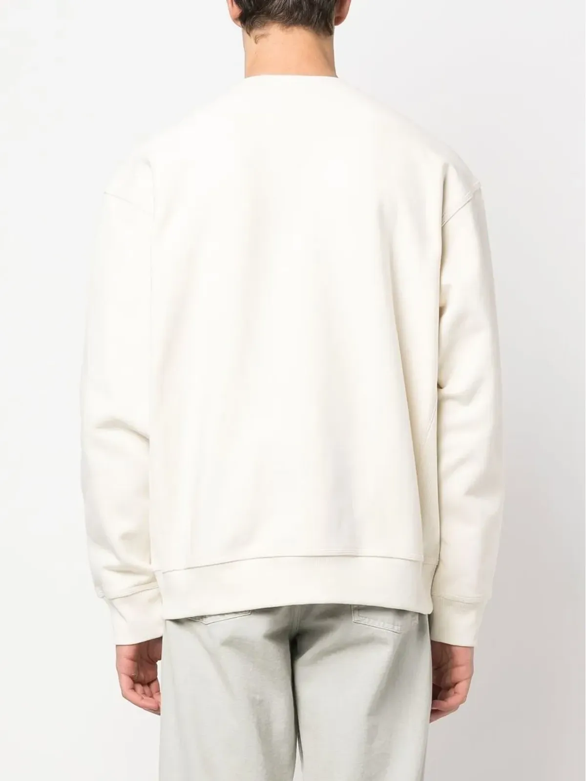 Carhartt WIP エンブロイダーロゴ コットン スウェットシャツ - 画像4