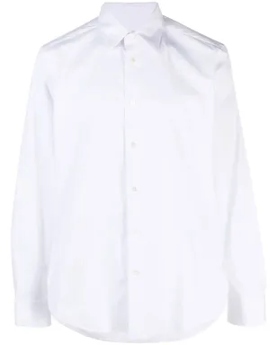 Lanvin 白の長袖スリムカットシャツ - サムネイル1