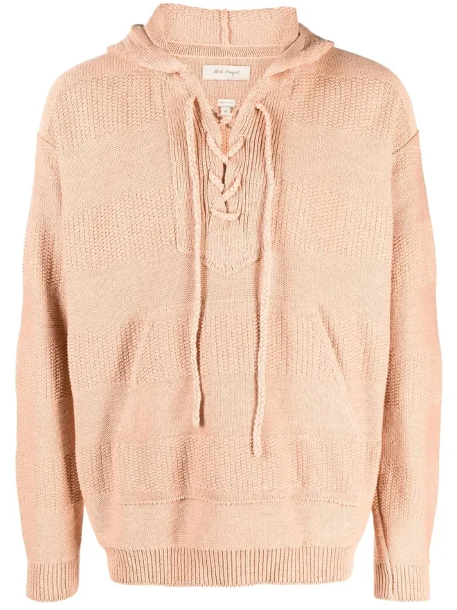 Nick Fouquet Nick Fouquet ニットフーディーセーターの商品画像