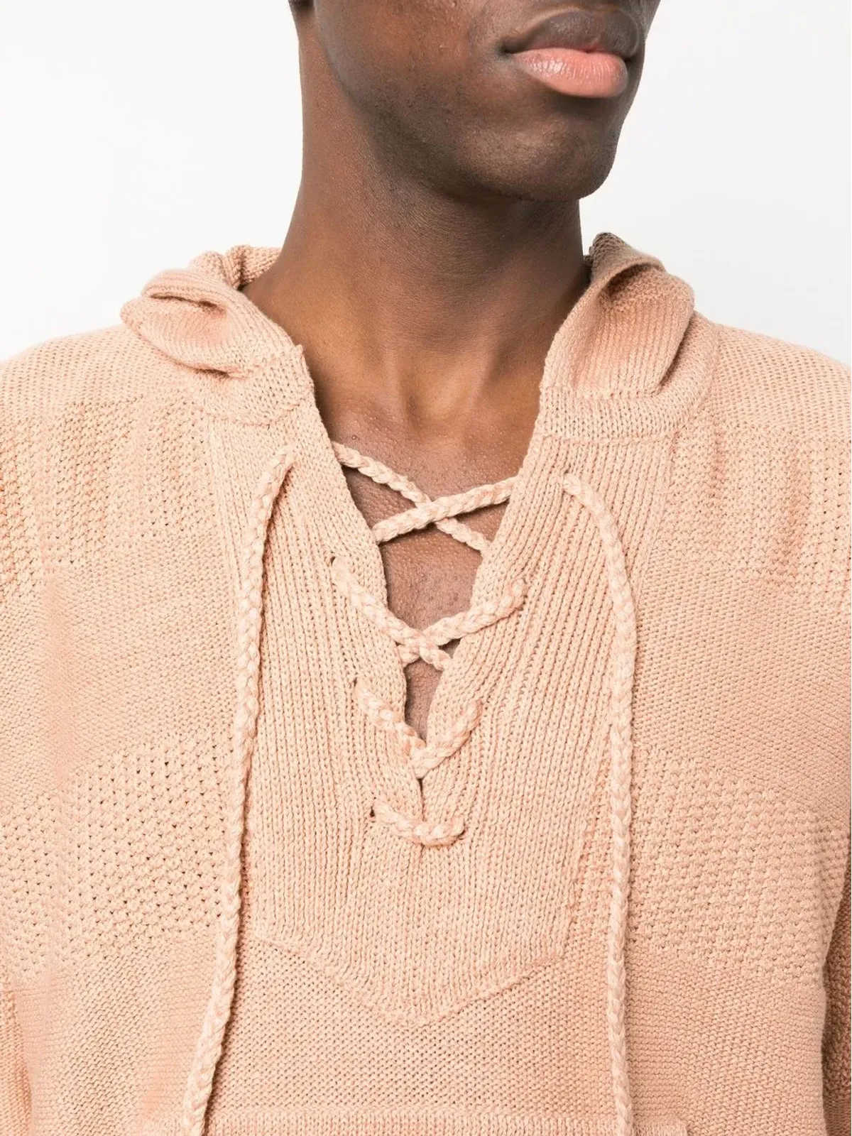 Nick Fouquet ニットフーディーセーター - 画像5