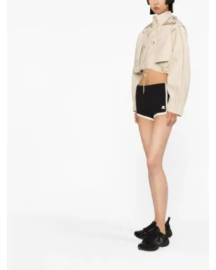 Courrèges コントラストトリム ロゴショーツ - サムネイル3