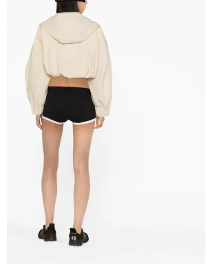 Courrèges コントラストトリム ロゴショーツ - サムネイル4