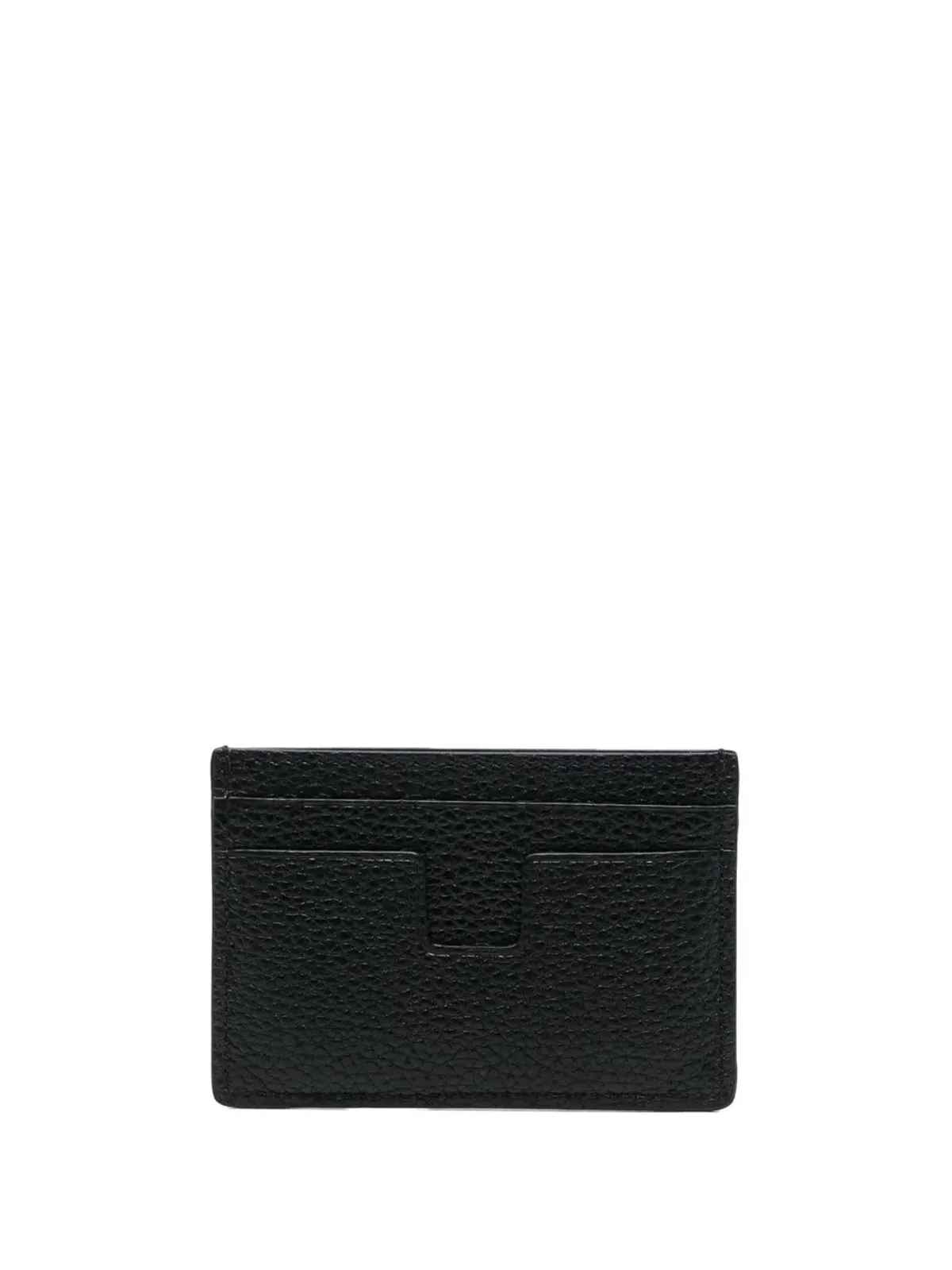 TOM FORD ロゴプリント レザー カードホルダー - 画像2