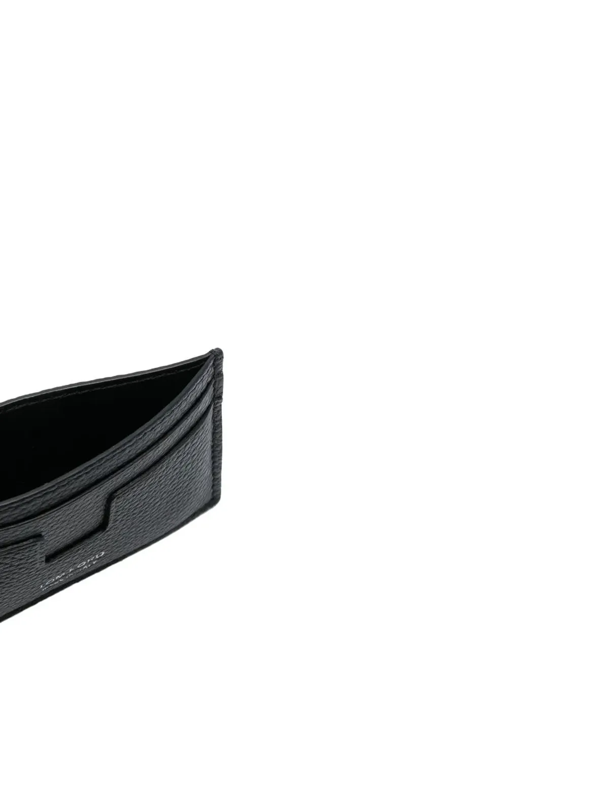 TOM FORD ロゴプリント レザー カードホルダー - 画像3
