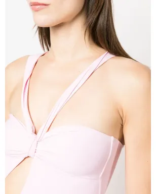 Blumarine ノットディテール ノースリーブ ボディスーツ - サムネイル5