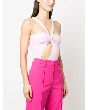 Blumarine ノットディテール ノースリーブ ボディスーツ - サムネイル3