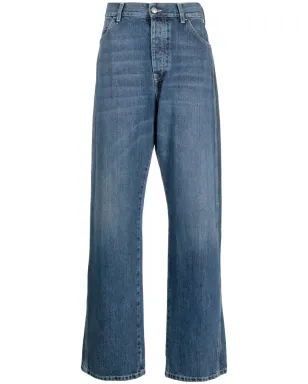 Alexander McQueen ワイドレッグパネルドジーンズ - サムネイル1