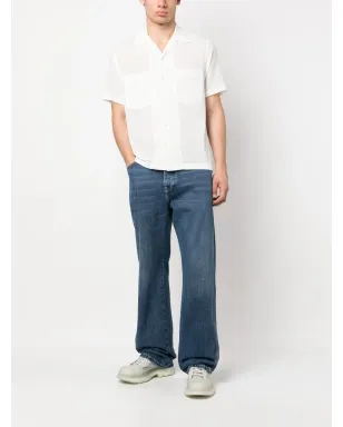 Alexander McQueen ワイドレッグパネルドジーンズ - サムネイル2