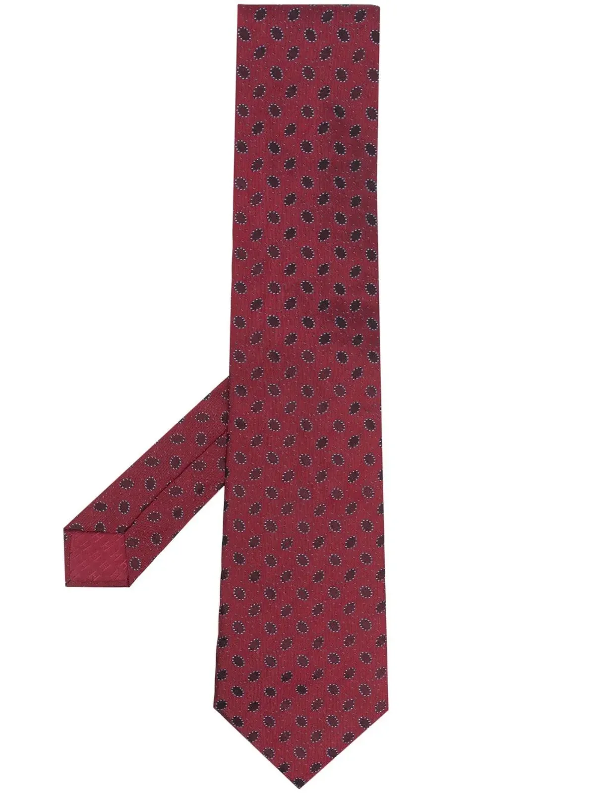 Hermès Pre-Owned 幾何学柄シルクネクタイ - 画像1