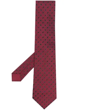 Hermès Pre-Owned 幾何学柄シルクネクタイ - サムネイル1